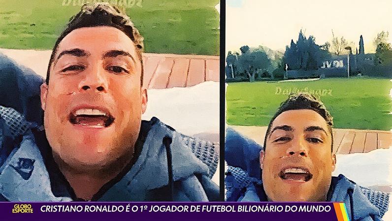 Jato particular de Cristiano Ronaldo custa mais de R$ 300 milhões — Foto: Reprodução