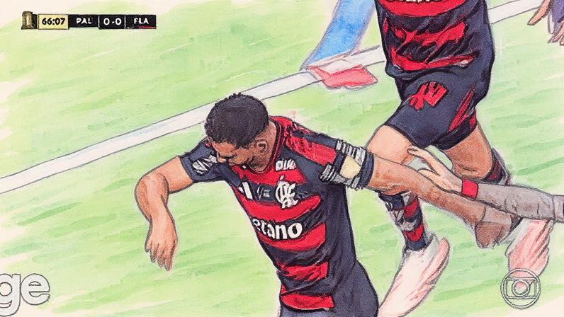 1 de 2 Jornal "As", da Espanha, diz que o Flamengo foi campeão da Libertadores com "escândalo" — Foto: Reprodução / Internet