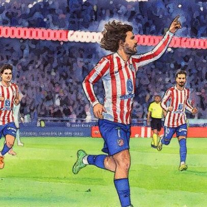 Griezmann sai do banco e garante vitória do Atlético de Madrid