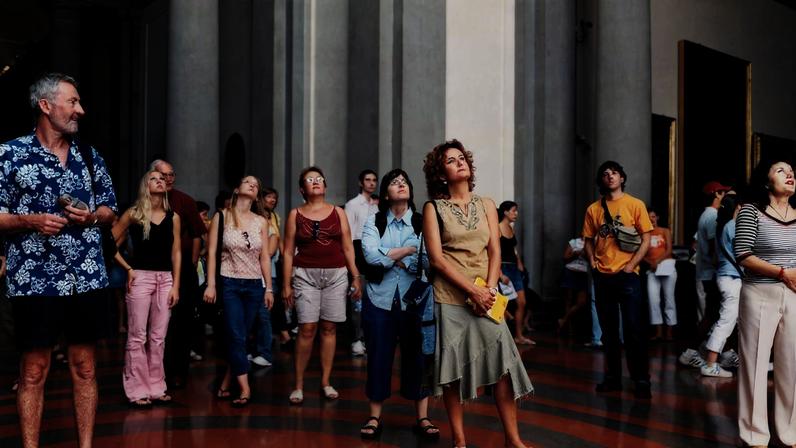 Thomas Struth. Audience 08 Florence, 2004 Jorge M. Pérez Collection. © Thomas Struth