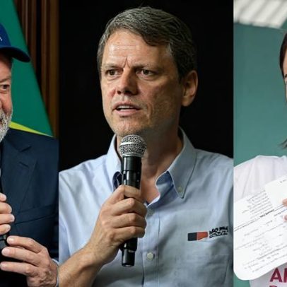Nova pesquisa compara Lula a Tarcísio, Michelle e Eduardo em 2026