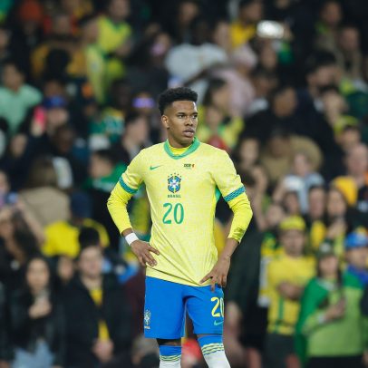 Estêvão tem o dobro de gols de Vini Jr e Rodrygo pela seleção de Ancelotti