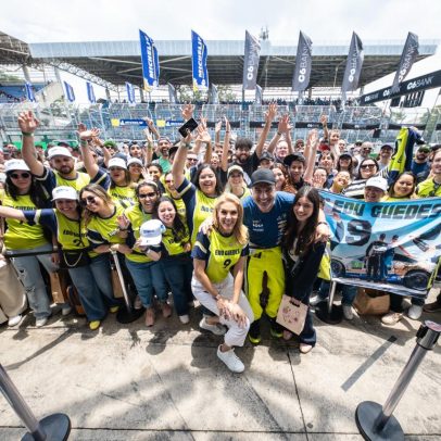 Edu Guedes ganha surpresa de Ana Hickmann e volta às pistas após retirada de tumor