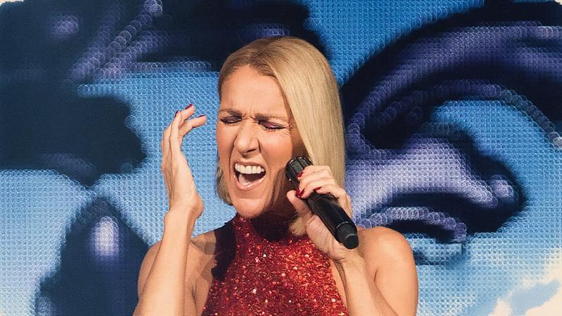 Canadian singer Céline Dion performs on the opening night of her new world tour Courage at the Videotron Centre in Quebec City, Quebec, on 18 September 2019.