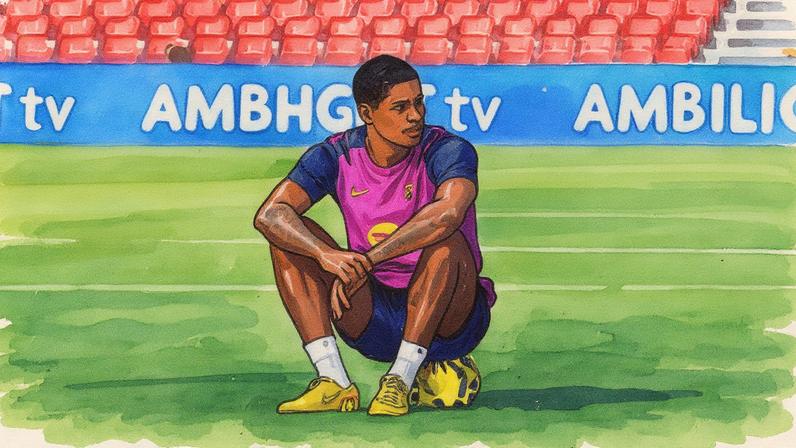 Rashford fascinado pelo Spotify Camp Nou