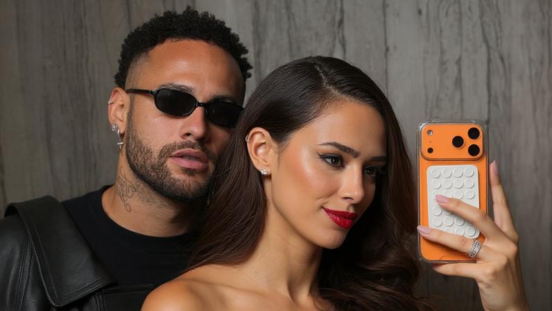Neymar e Bruna Biancardi — Foto: Reprodução/Instagram