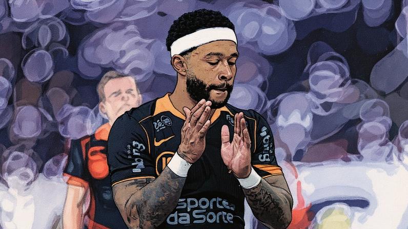 Memphis Depay, atacante do Corinthians (Foto: Vilmar Bannach/Gazeta Press) Ekobanpress/Ekobanpress