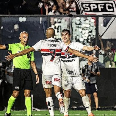São Paulo vive noite de superação diante do Vasco