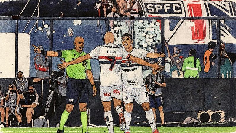 São Paulo venceu o Vasco no final de semana (Foto: Thiego Mattos/Pera Photo Press/Gazeta Press)