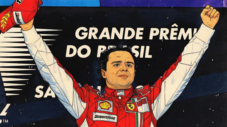 Felipe Massa venceu GP Brasil de 2008 (Foto: Marcelo Ferrelli / Gazeta Press)