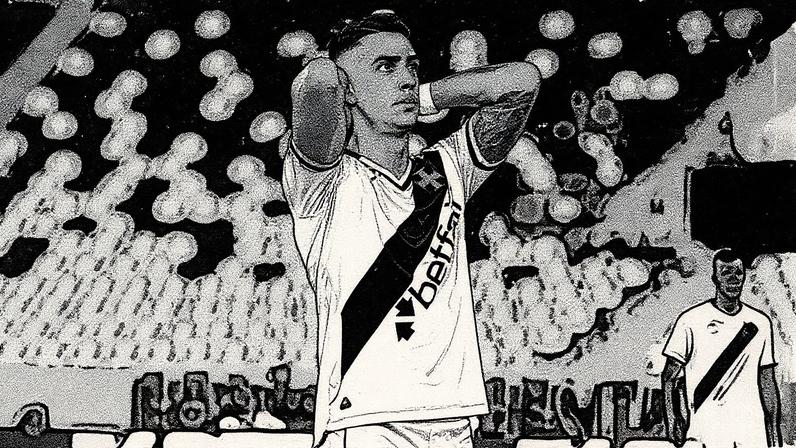 Puma Rodríguez se lamenta oportunidade perdida contra o Botafogo (Foto: Delmiro Junior/Photo Premium/Gazeta Press)