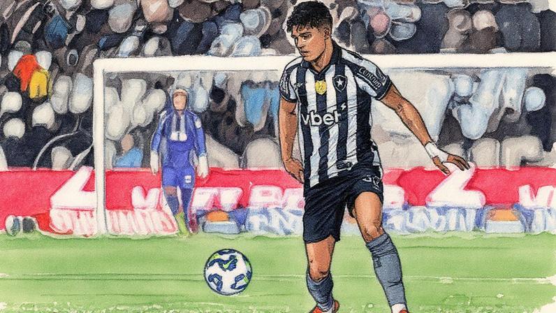 Correa tem se destacado pelo Botafogo (Foto: Jorge Rodrigues/AGIF/GazetaPress)