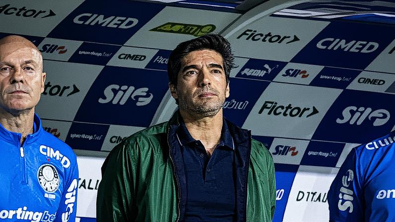Abel Ferreira, técnico do Palmeiras (Foto: JHONY INACIO/Agencia Enquadrar/Gazeta Press)
