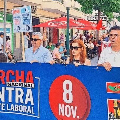 Centenas marcham no Funchal contra retrocesso nas leis trabalhistas