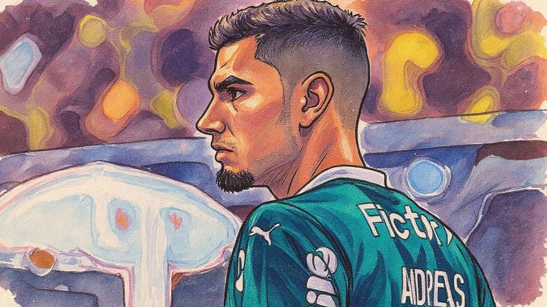 Andreas Pereira está suspenso no duelo entre Santos x Palmeiras (Foto: Ze Rafael Photo/UAI Foto/Gazeta Press)
