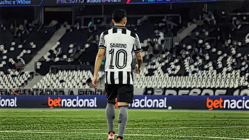 Savarino é o camisa 10 do Botafogo (Foto: (Foto: Filipe Reveles/Photo Premium/Gazeta Press)