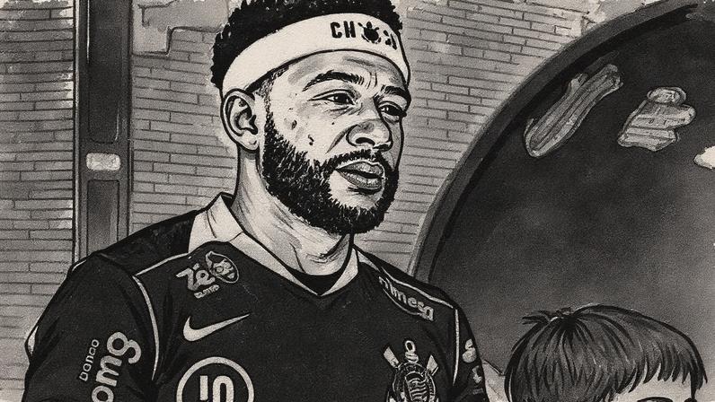 Memphis lamentou derrota para o Ceará (Foto: Peter Leone/O Fotografico/Gazeta Press)