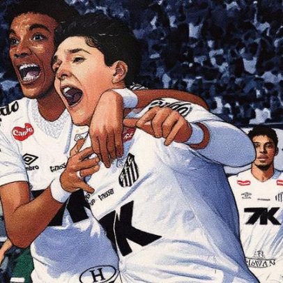 Santos vence no fim e derruba o Palmeiras da liderança