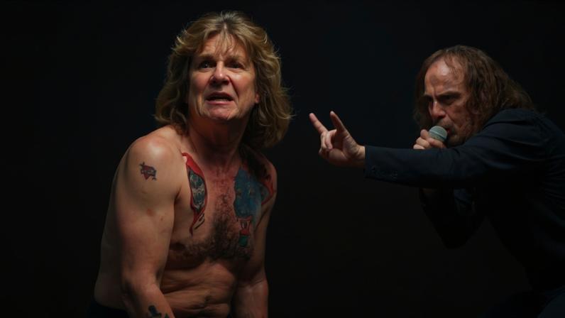 A imagem contém fotos dos besouros encontrados e dos artistas Ozzy Osbourne e Ronnie James Dio, que inspiraram o nome das espécies