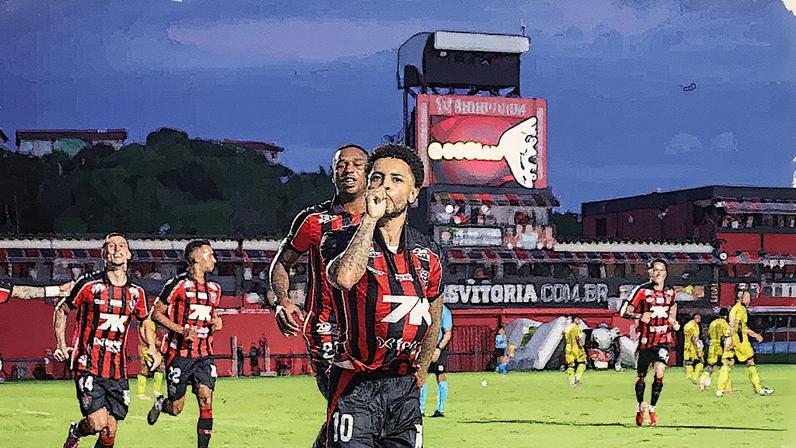 Vitória vence Mirassol e sai da zona de rebaixamento da Série A