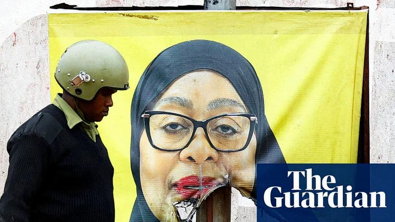 The government claimed the elections were free and fair, but rivals to Samia Suluhu Hassan (pictured) were not allowed to run.