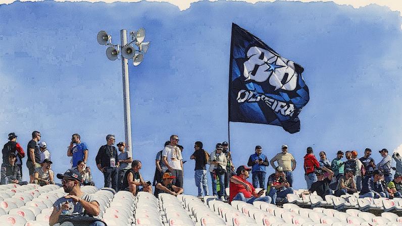 Fãs de Miguel Oliveira querem ver a despedida do português. Foto EPA/JOSE SENA GOULAO