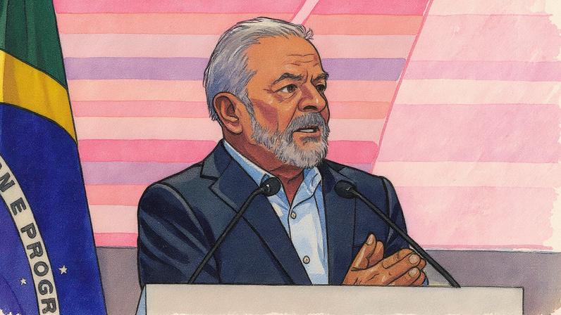 Após críticas, Lula diz que chanceler alemão deveria ter ido a boteco em Belém. (Foto: Antonio Lacerda / EFE)