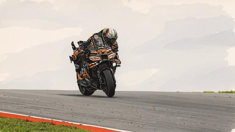 O italiano Marco Bezzecchi conquistou a quarta ´pole' da temporada em Portimão. IMAGO