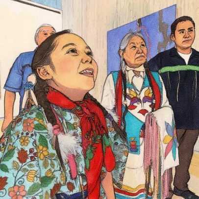 Crianças organizam exposição de obras de Clyfford Still inspiradas pela reserva
