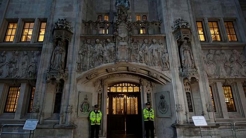 The supreme court hearing will be focused on whether the two dissidents have the right to claim damages. Photograph: Toby Melville/Reuters