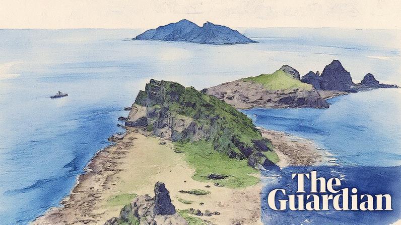 The group of disputed islands in the East China Sea are known as Senkaku in Japan and Diaoyu in China. Photograph: Kyodo/Reuters