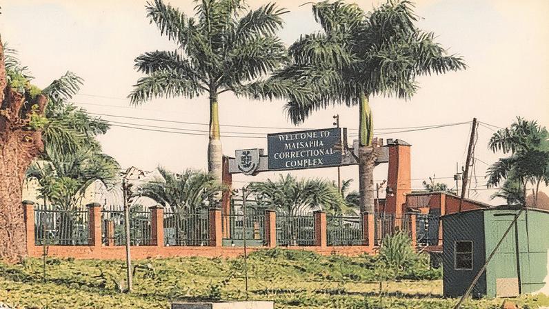 The Matsapha correctional complex in Eswatini on 17 July 2025. Photograph: AP
