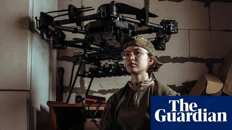 Drone pilot Elisabeth says she struggles with the psychological weight of her role but you just get used to carrying it. All photographs by Gaby Schütze