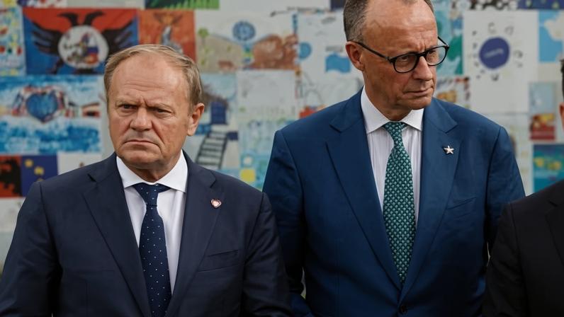 Poland's prime minister, Donald Tusk, and Germany's chancellor, Friedrich Merz, are likely to signal their support for Ukraine.