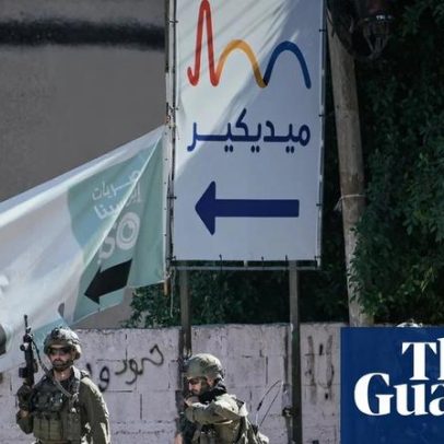 Centenas de soldados israelenses invadem cidade palestina na Cisjordânia