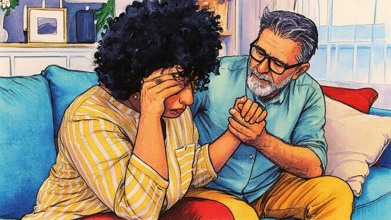 Cinco efeitos de ter o cônjuge ao seu lado em conflitos familiares