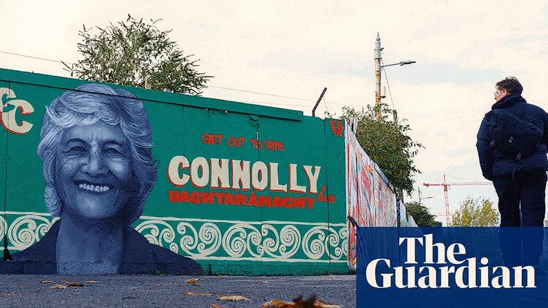 Catherine Connolly made Irish a central part of her campaign and has indicated she wishes to make it the working language of the presidency. Photograph: Clodagh Kilcoyne/Reuters
