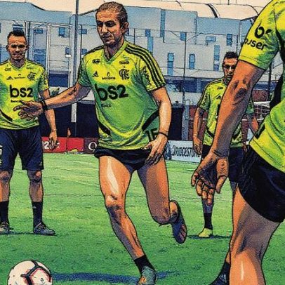 Flamengo treina em Lima como em 2019 antes da final da Libertadores