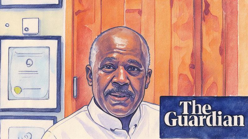 Sir Hilary Beckles, who is leading the six-member delegation, said: ‘The global reparations movement is entering a new wave of impact, visibility and mobilisation.’ Photograph: Graeme Robertson/The Guardian