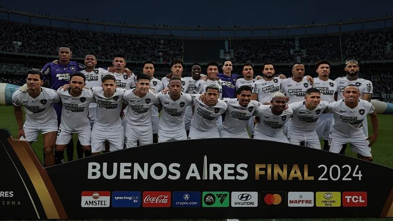 Botafogo comemora um ano do título inédito da Libertadores