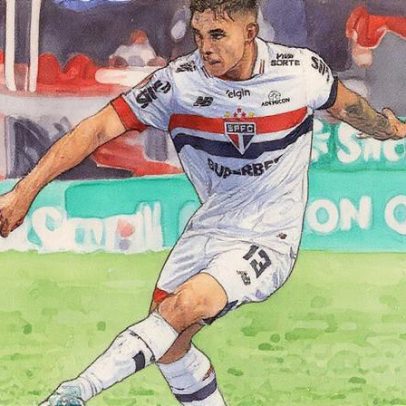 Enzo Díaz se submete a cirurgia e desfalca o São Paulo até o fim do ano