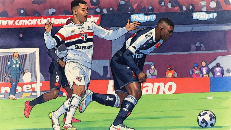 Vasco derrotou o São Paulo no primeiro turno (Foto: Matheus Lima/Vasco)