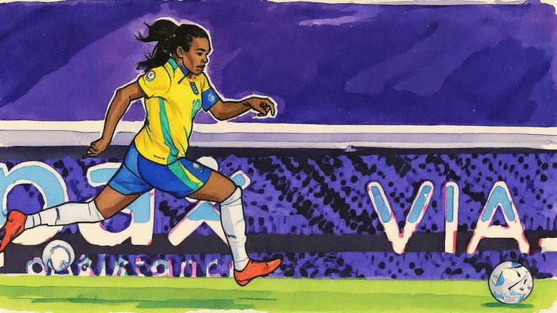 Marta disputa Copa América Feminina pela Seleção Brasileira. (Foto: Lívia Villas Boas / CBF)