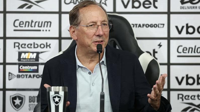 John Textor é o dono da SAF do Botafogo (Foto: Vítor Silva/Botafogo)