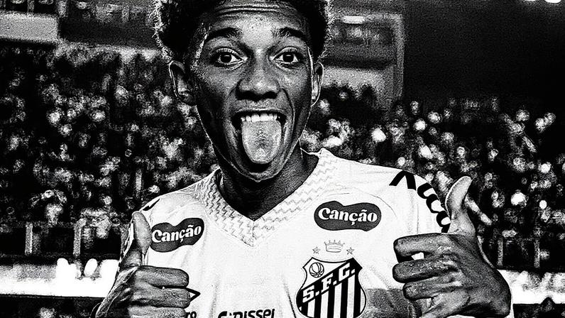 Robinho Júnior deve estar presente pelo lado do Peixe na final (Foto: Raul Baretta/ Santos FC)