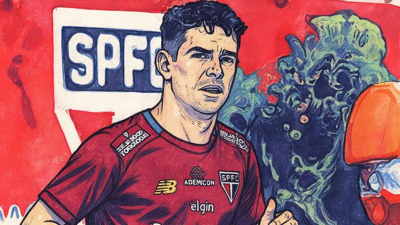 Oscar, meio-campista do São Paulo (Foto: Erico Leonan / São Paulo FC)