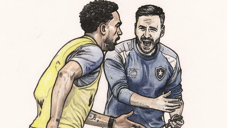 Davide Ancelotti é o técnico do Botafogo (Foto: Vítor Silva/Botafogo)