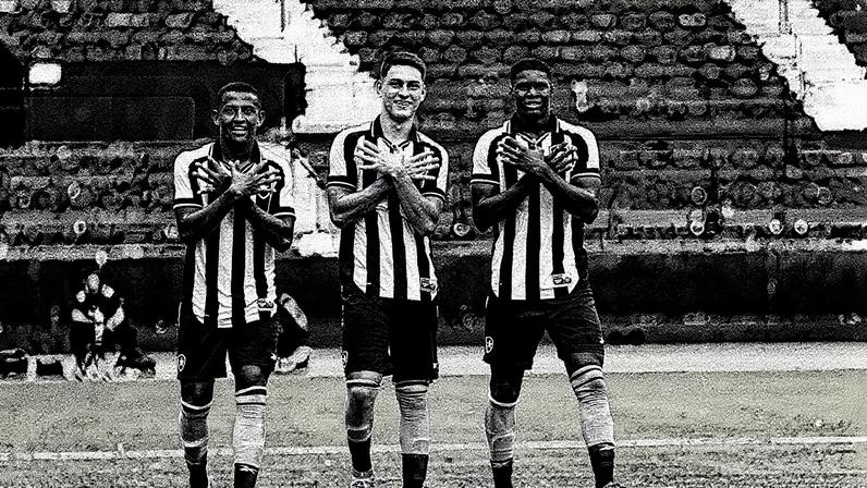 Botafogo venceu o Flamengo por 3 a 0 na semifinal do Estadual Sub-20 (Foto: Arthur Barreto/Botafogo)
