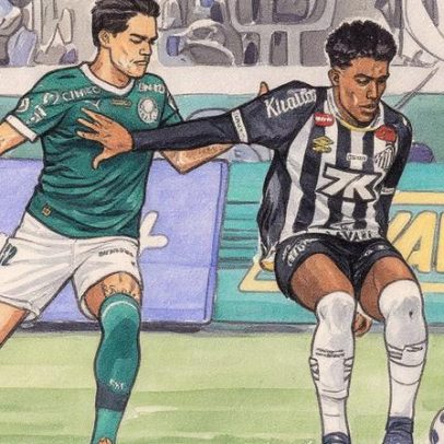 Vidente aponta vencedor do clássico paulista entre Santos e Palmeiras
