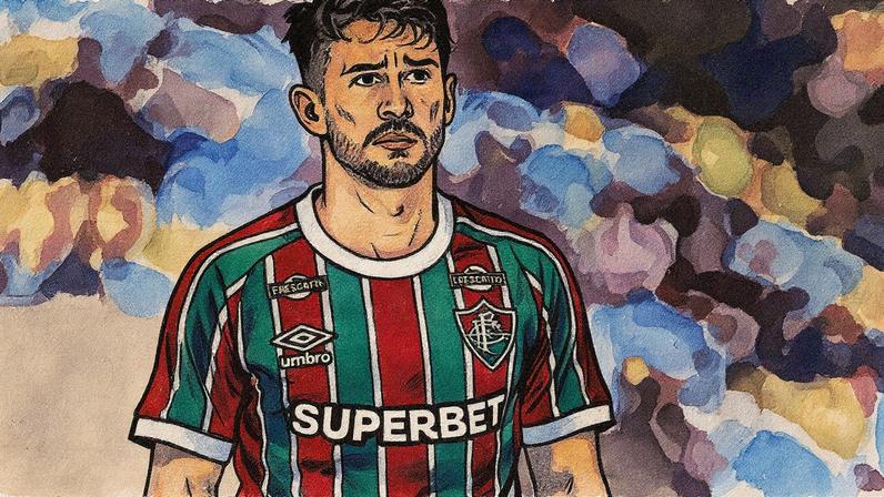 Everaldo em ação em Fluminense x Mirassol (Foto: Lucas Merçon/ Fluminense)